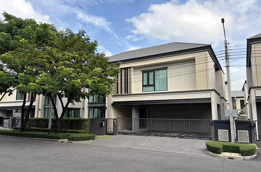 House with Shared Pool for rent in Bangnatrad